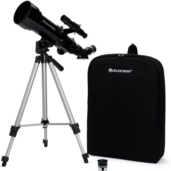 Telescope with tripod and backpack
