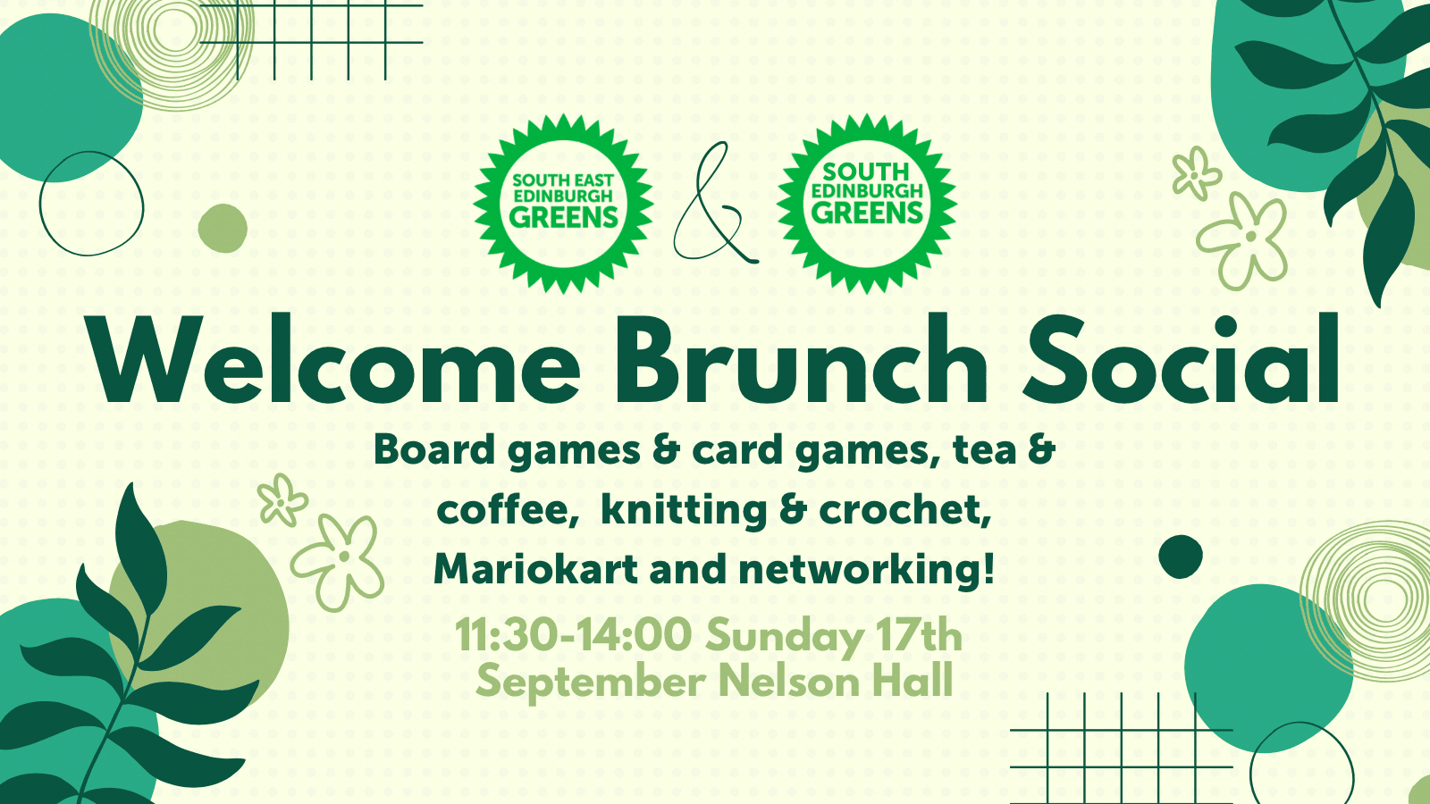 Welcome Brunch Social promo graphic