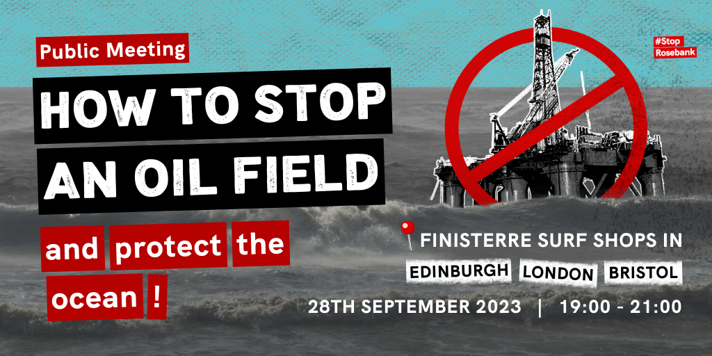 How to Stop an Oil field and Protect the Ocean promo graphic